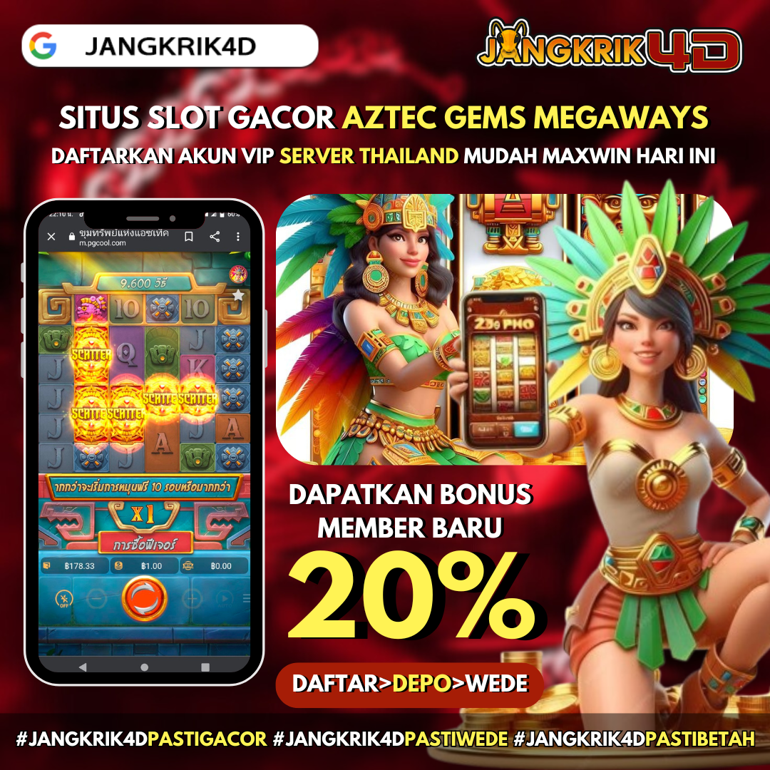 Jangkrik4D: Situs Slot Gacor Terbaru 2025 dengan Winrate Tinggi dan RTP Terbaik